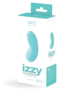 VeDO Izzy Rechargeable Clitoral Vibe - Turquoise