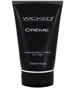 Wicked Sensual Care Creme Masturbation Cream for Men Silicone Based - 4 oz