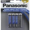 Panasonic Super Heavy Duty AAA Battery - Pack of 4