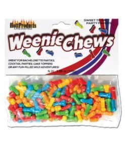 Weenie Chews Candies - Asst. Flavors Bag of 125