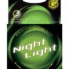 Night Light Glow in the Dark Condom - Box of 3