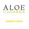 Aloe Cadabra Organic Lubricant - 2.5 oz Bottle Banana Cream