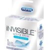 Durex Invisible Ulta Thin Condom - Box of 3