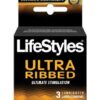 Lifestyles Ultra Ribbed - Box of 3