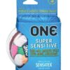 One Super Sensitive Condoms - Box of 3