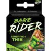 Contempo Bare Rider Thin Condom Pack - Pack of 3