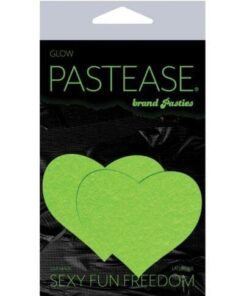 Pastease Heart - Glow in the Dark Green O/S