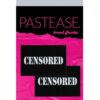 Pastease Censored Pastie - Black/White O/S