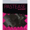 Pastease Petites Liquid Cross - Black O/S Pack of 2 Pair