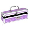 Lockable Vibrator Case - Purple
