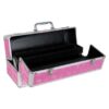 Large Lockable Vibrator Case - Pink