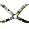 Sensual Sin Leather X Harness - Camo Small/Medium