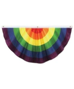 Rainbow Fabric Bunting