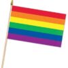 Rainbow Fabric Flag