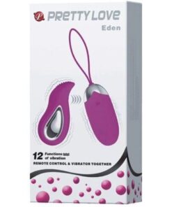 Pretty Love Eden Remote Control Bullet - Purple