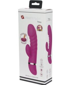 Pretty Love Tracy Rabbit Vibrator - 7 Function Fuchsia