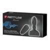 Pretty Love Harriet Inflating Butt Plug - Black