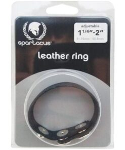 Spartacus Plain Leather C-Ring