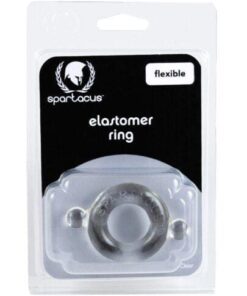 Spartacus Elastomer Cock Ring - Clear