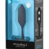 b-Vibe Weighted Snug Plug 2 - .114 g Black