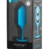 b-Vibe Weighted Snug Plug 3 - .180 g Teal