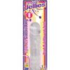 Crystal Jellies 8" Classic Dildo - Clear