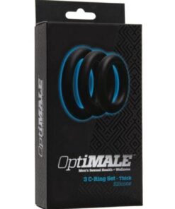 OptiMale C Ring Kit Thick - Black