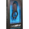 OptiMale Rechargeable Vibrating C Ring - Black