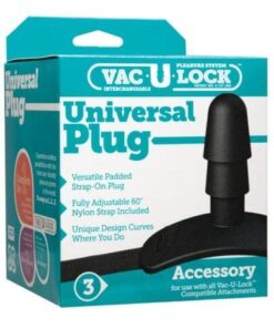 Vac-U-Lock Universal Plug - Black