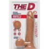 The D 8" Perfect D w/Balls - Caramel