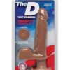 The D 8" Vibrating Perfect D - Caramel