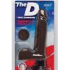 The D 8" Vibrating Perfect D - Chocolate