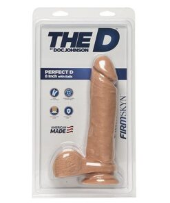 The D 8" Perfect D w/Balls - Vanilla