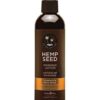 Earthly Body Hemp Seed Massage Lotion - 8 oz Dreamsicle