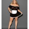 Euphoria Private Maid Black/White QN