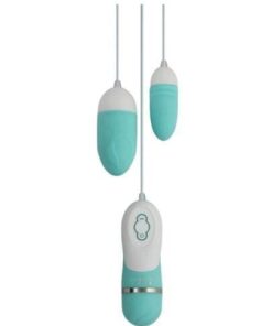 GigaLuv Dual Vibra Bullets - 10 Functions Tiffany Blue