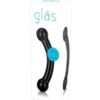 Glas Double Bull Glass Dildo - Black