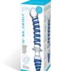 Glas 10" Mr. Swirly Double Ended Glass Dildo & Butt P