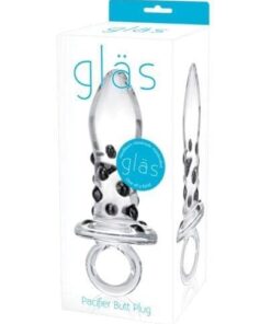 Glas Pacifier Glass Butt Plug