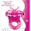 Wet Dreams Purrfect Pet Buzzy Butterfly - Magenta