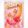 Shades Jelly TPR Gradient Strapless Strap On - Pink/Yellow