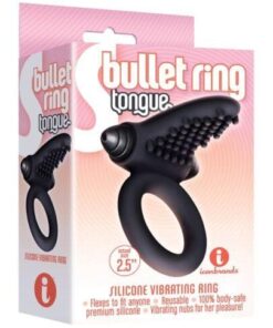 The 9's S Bullet Ring - Tongue