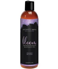 Intimate Earth Bloom Massage Oil - 240 ml Peony Blush