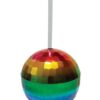 Rainbow Disco Ball Cup - 12 oz