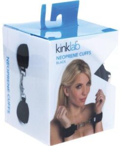 KinkLab Neoprene Cuffs - Black