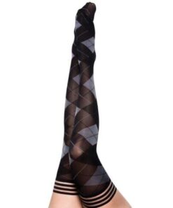 Kix'ies Kimmie Argyle Thigh High Argyle C