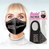 Same Penis Forever Face Mask - Black