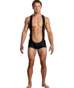 Male Power Sling Short Black S/M