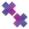 Neva Nude Chameleon Color Changing X Factor Pasties - Pink/Purple