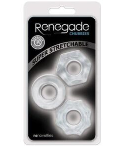 Renegade Chubbies 3 pack - Clear